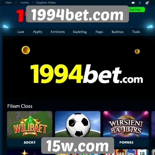 Variedade de jogos disponíveis em 1994bet
